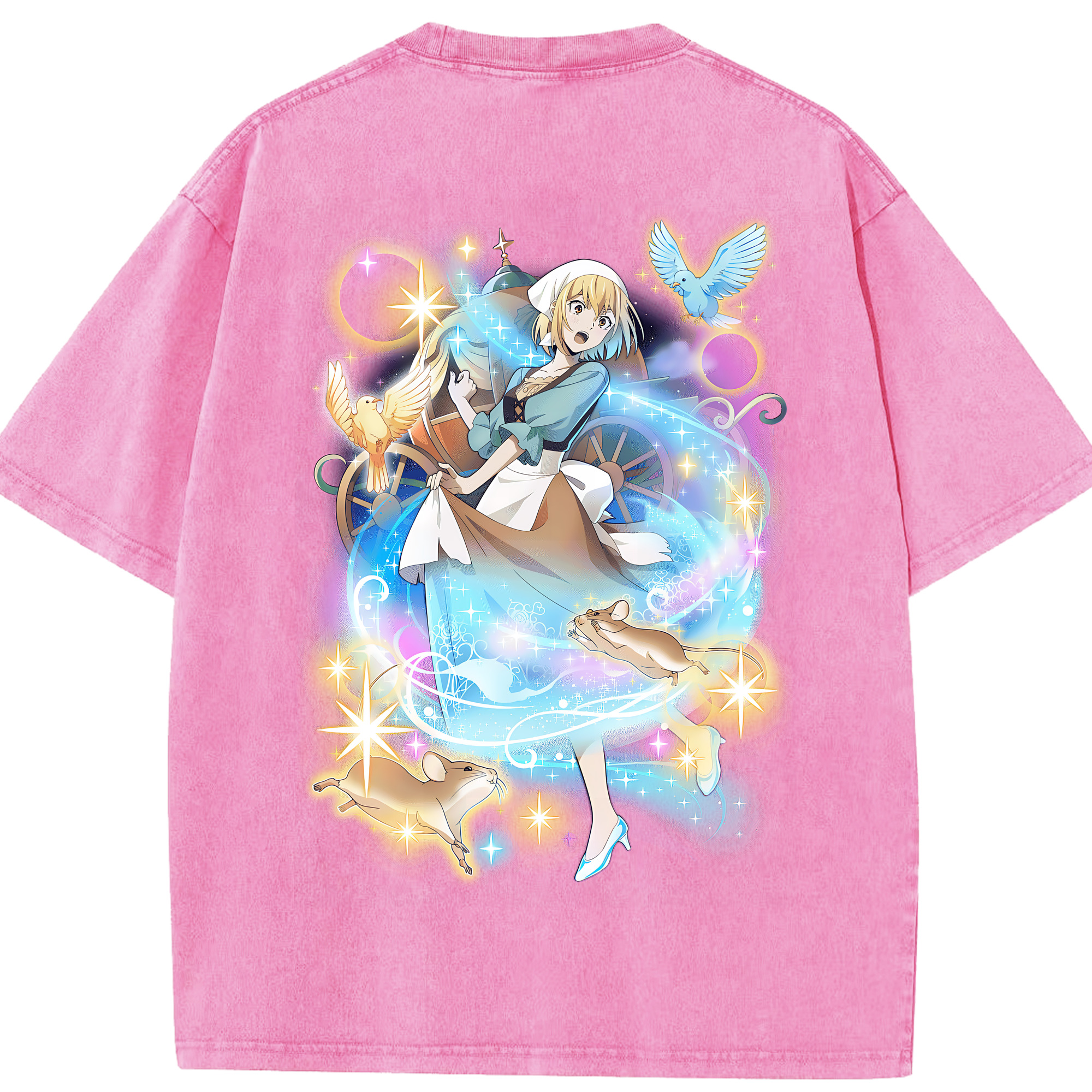 （画像用） 文豪ストレイドッグス Bungo Stray Dogs 綿100% ヴィンテージ風 半袖Tシャツ（背面プリント）